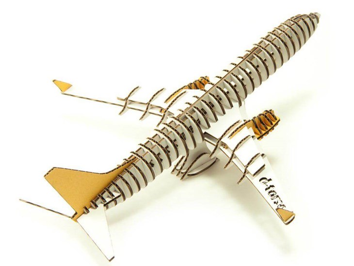 طرح آماده ماکت هواپیما لیزری